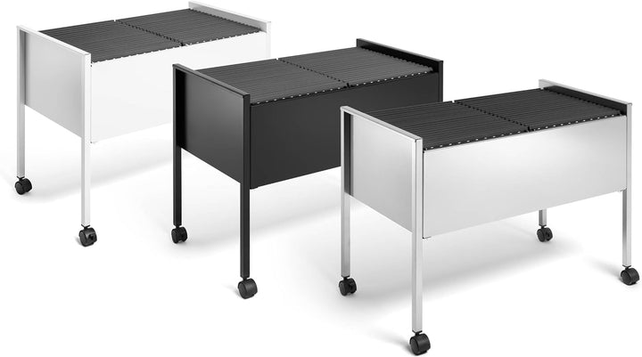 Durable Eco Hängemappenwagen 100 Duo, schwarz, 308201, Schwarz