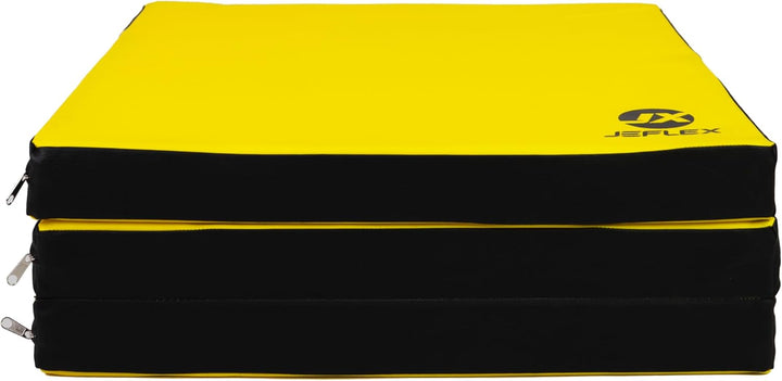 Jeflex - klappbare Weichbodenmatte &amp; Turnmatte 180 x 60 x 6 cm MADE IN GERMANY/Gymnastikmatte tragba