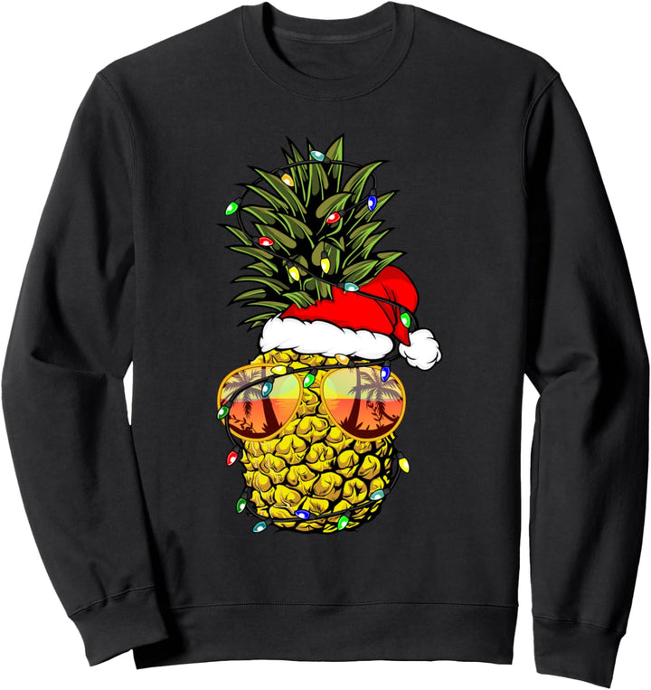 Ananas, Weihnachtsbaum oder Weihnachten im Juli, Ananas Sweatshirt
