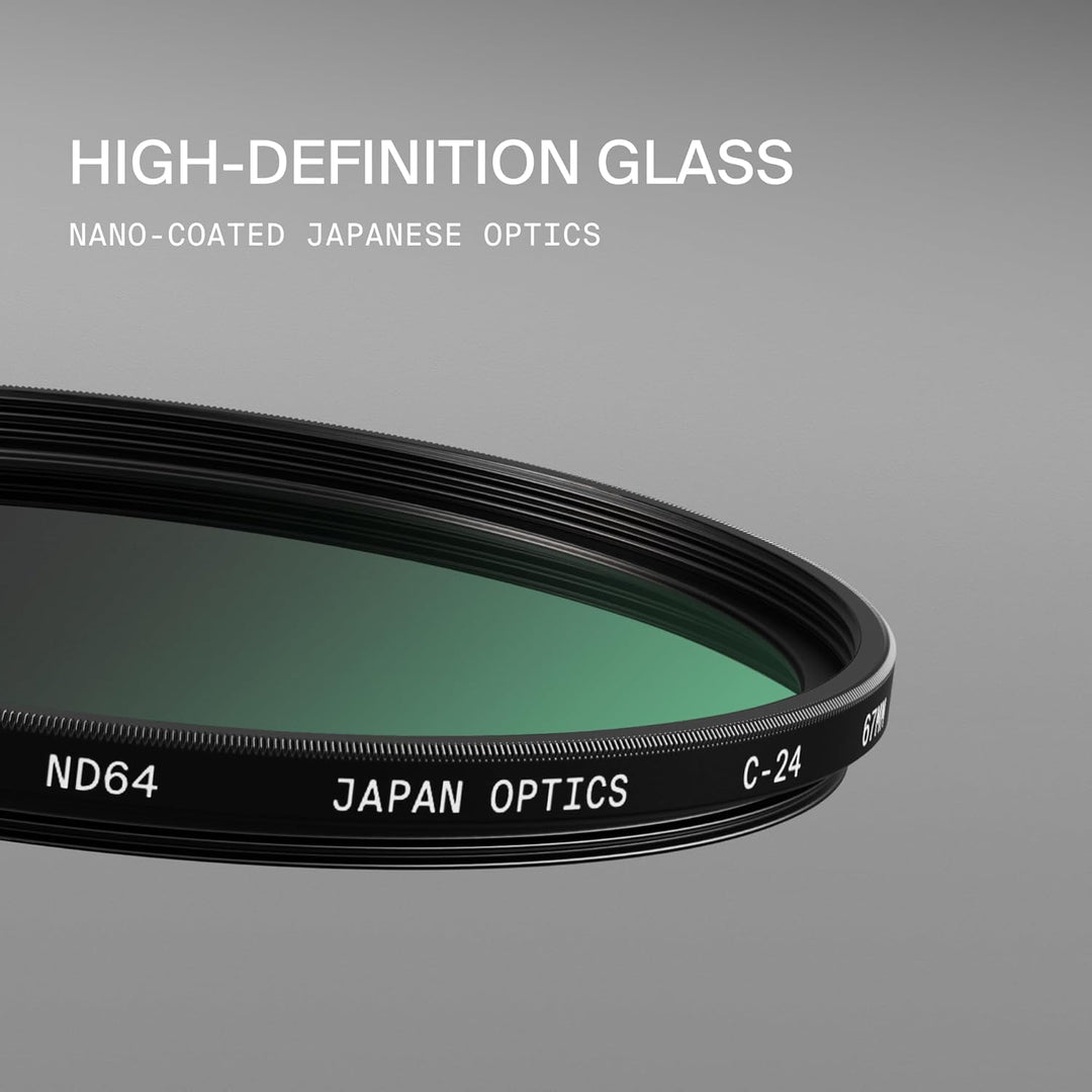 Gobe 82 mm Graufilter ND64 (6 Stop) ND Filter 82mm, 82mm