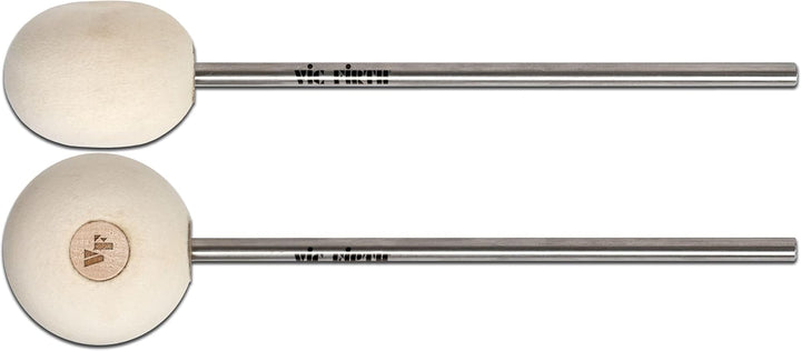 Vic Firth VicKick Bass Drum Beater - Radial - Medium-Hard Pemium Felt Head, Felt