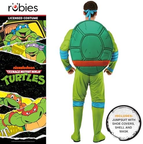 Rubies Offiziell Paramount TMNT Leonardo Erwachsenekostüm, Grösse Small, S