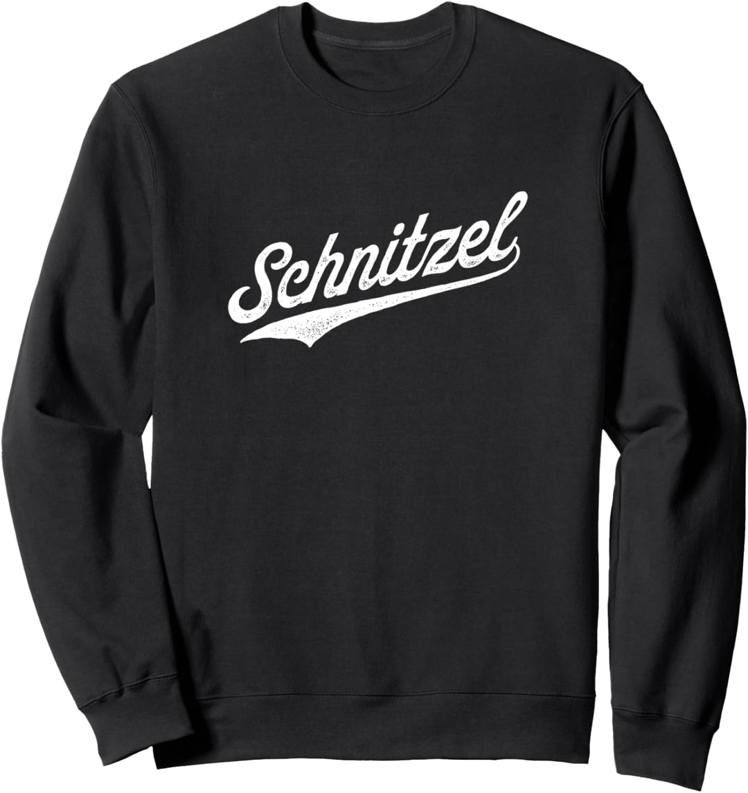 SCHNITZEL Geschenk für Schnitzelfreunde Wiener Schnitzel Sweatshirt