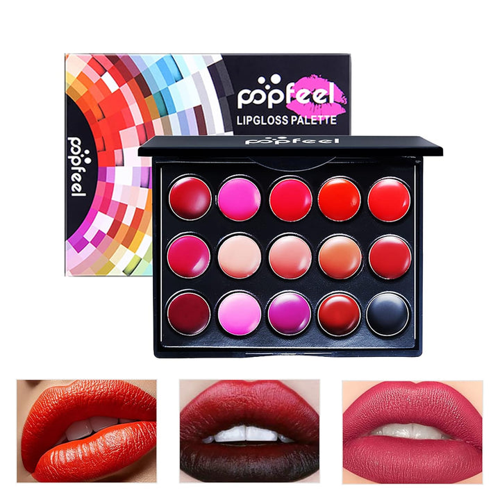 Make Up Set, Schminkkoffer gefüllt, kinderschminke set mädchen, 15 Farben Lidschatten Makeup Palette