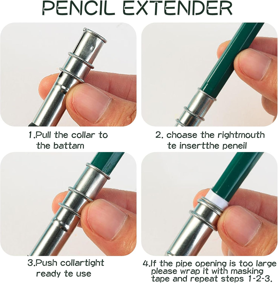 27 Stück Skizzen Zeichnen Bleistift Set, Zeichenstifte Professionell Zeichenset Malset, Skizzier-Set