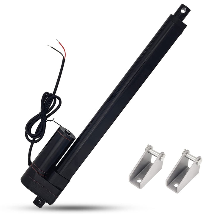 300mm Hub 3000N IP65 Wasserdicht Linearantrieb 12V Linear Actuator Linearmotor 5mm/s Mit Montagebüge