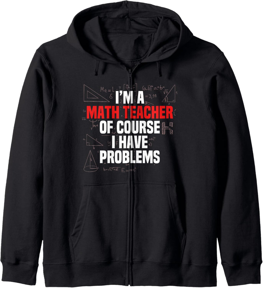 Witziges Mathe Zitat Mathematik Liebe Mathe Lehrer Geschenke Kapuzenjacke