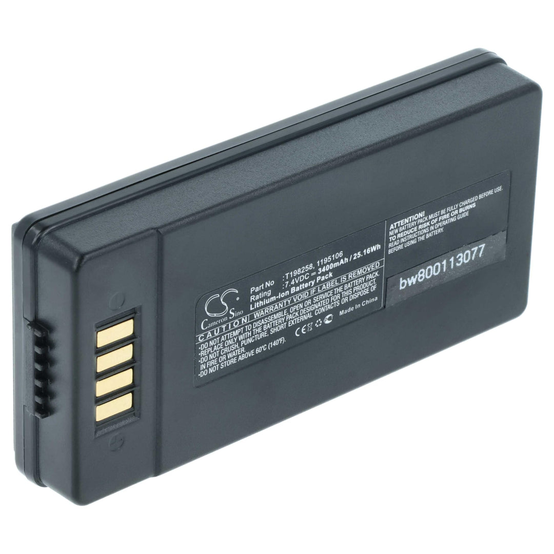 vhbw Akku kompatibel mit Flir ThermaCam E2, B2, E25, E30, E40, E45, E50, E65, EX320 Wärmebildkamera