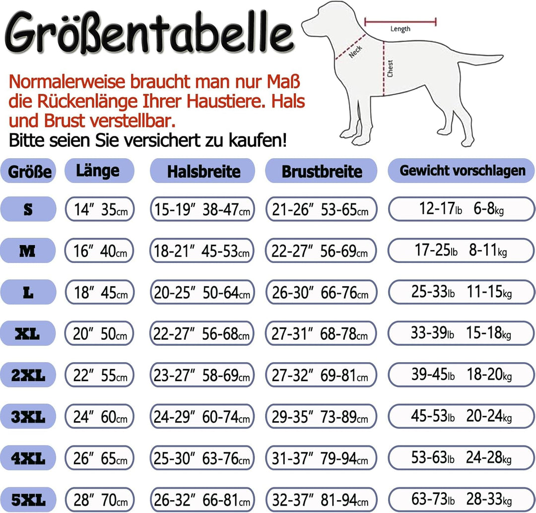 FLYING TAIL Nicht Steif, Super Weiche Haptik Hunde-Regenmantel, Reflektierend, Verstellbar, Einfach