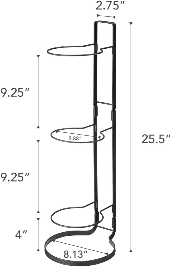 Ball stand - black