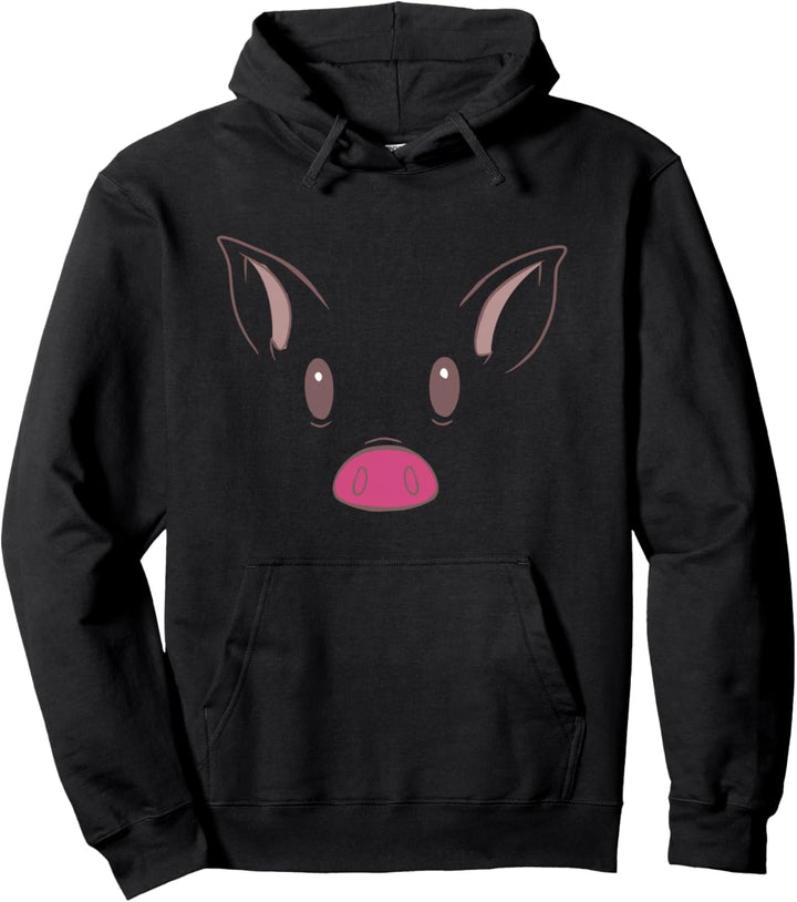 Schwein Kostüm Halloween Schweinchen Ferkel Pullover Hoodie