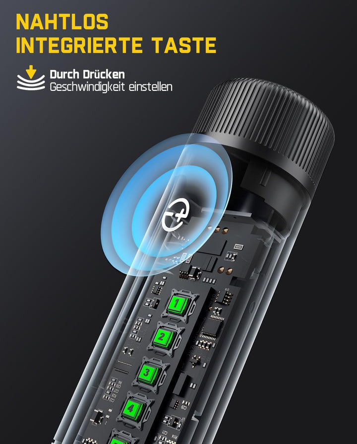 Fanttik F2 PRO Akku Multifunktionswerkzeug, starker Magnetmotor, Revostor-Hub, Rotationswerkzeug Set