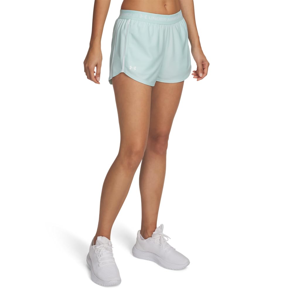 Under Armour Damen Shorts Tech Play Up 2in1 Shorts S Refresh Mint, S Refresh Mint