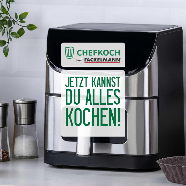 Chefkoch trifft Fackelmann Mini-Kastenform für Heissluftfritteuse und Backofen – Ideal für Brot und