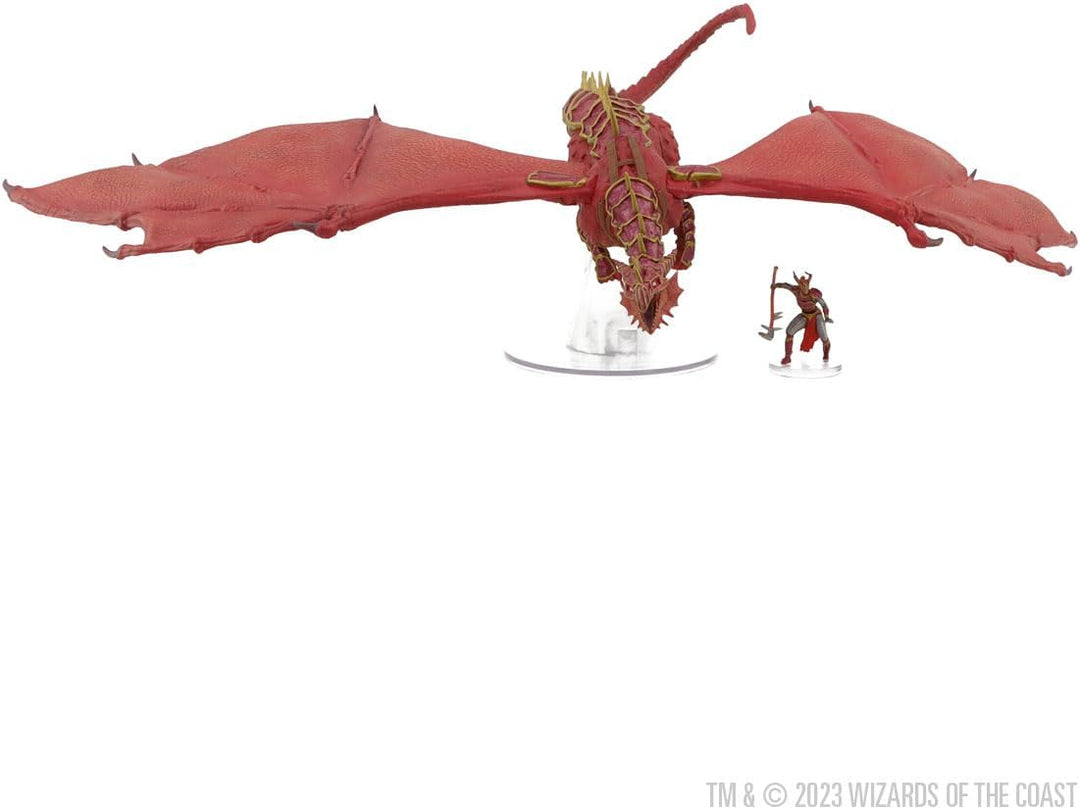 WizKids D&amp;D Icons of the Realms: Dragonlance – Rote Ruine &amp; Roter Dragonnel (Set 25) Dungeons and Dr