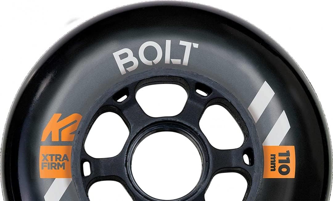 K2 Skates URBAN Bolt 110 MM 90A 2-Wheel Pack – Black – 30F3016