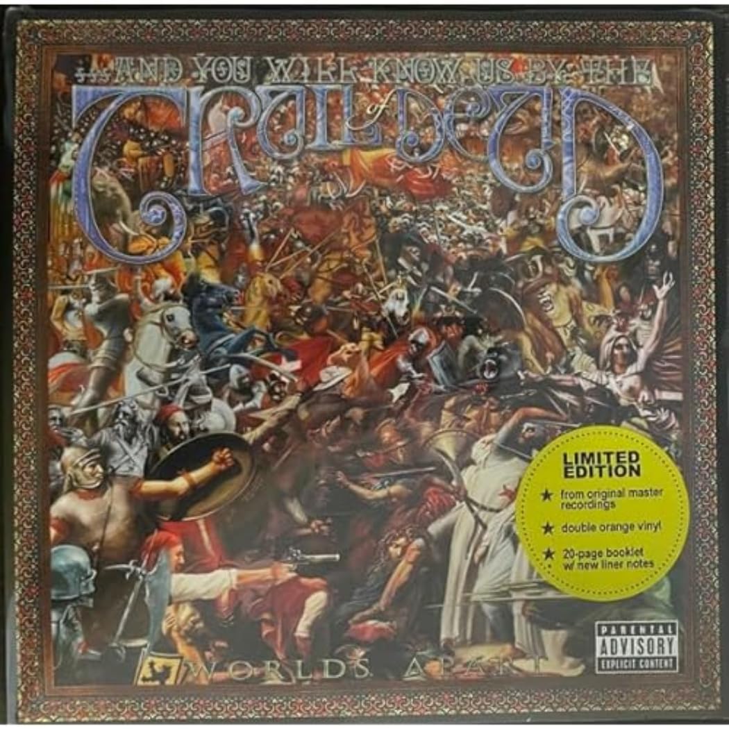 Worlds Apart (Orange)  explicit_lyrics, Vinyl