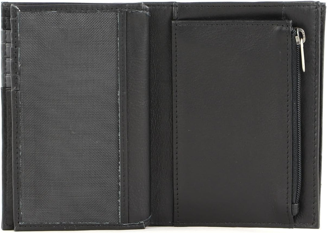 Mandarina Duck Herren Downtown Reisezubehr-Brieftasche, Schwarz