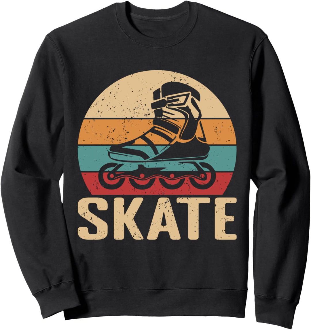 Inlinerskater Retro Design - Inliner Sweatshirt