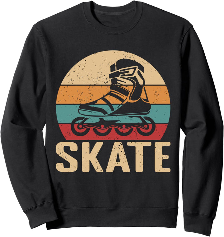 Inlinerskater Retro Design - Inliner Sweatshirt