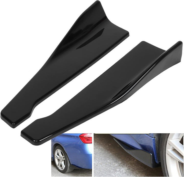 2pcs Auto Heckstossstange Lip Diffusor, Universal Auto Seitenkotflügel Rock Winglet Diffusor für Aut