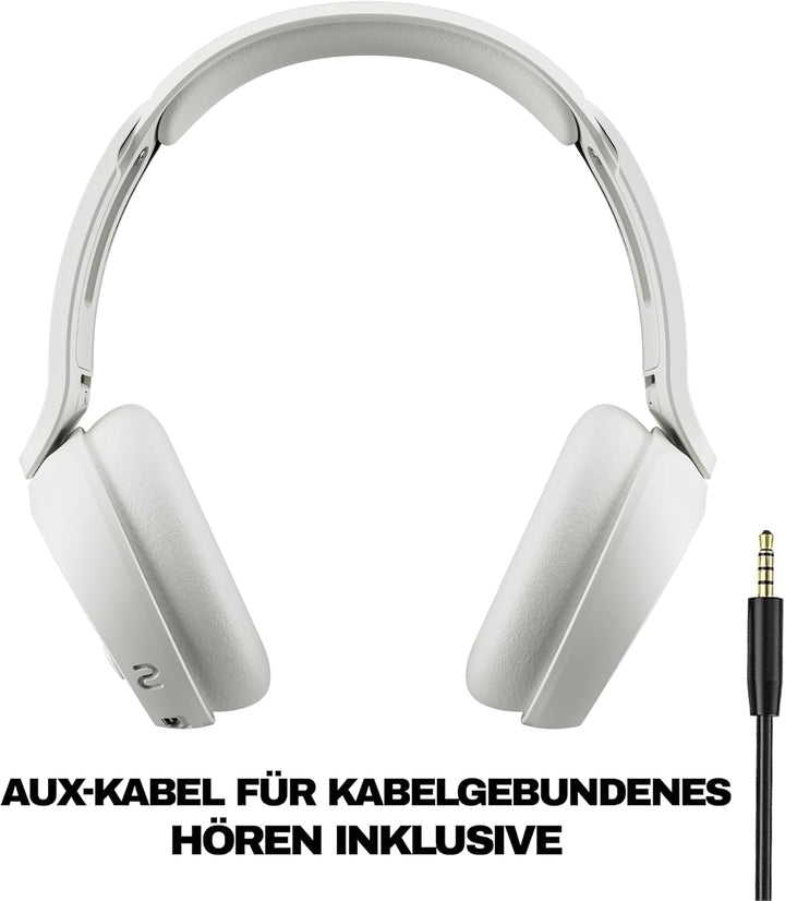 Skullcandy Icon 180 Wireless On-Ear Bluetooth Headphones, Up to 50 Hours Battery, Lightweight and Tr