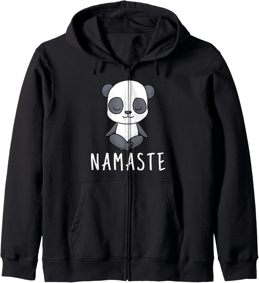 Panda Yoga Kapuzenjacke