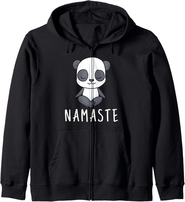 Panda Yoga Kapuzenjacke