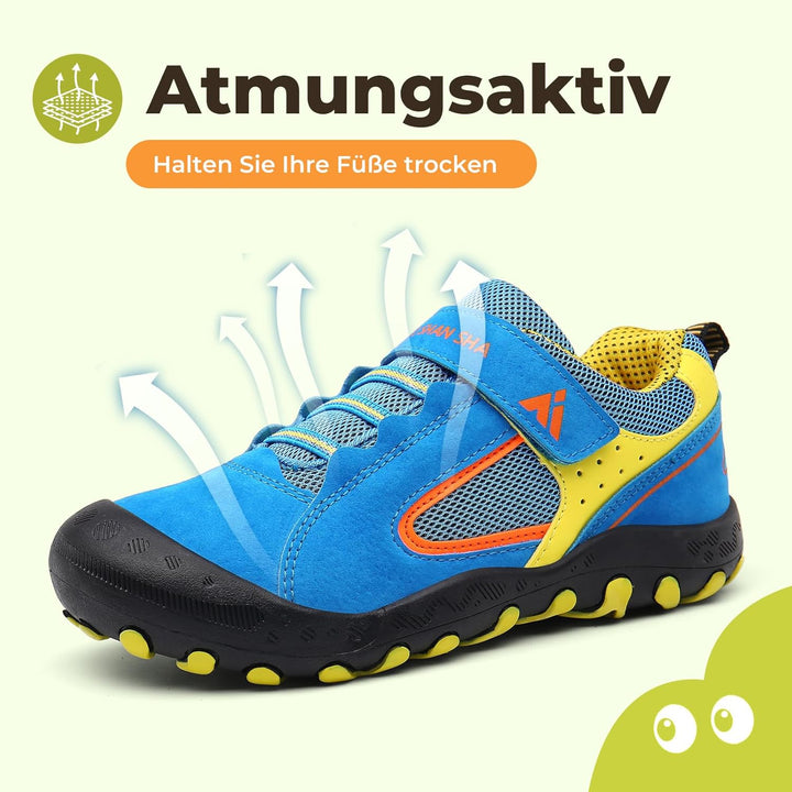 Mishansha Unisex-Kinder Turnschuhe Trekkingschuhe Mädchen Wanderschuhe Outdoor Sportschuhe 24-38 27