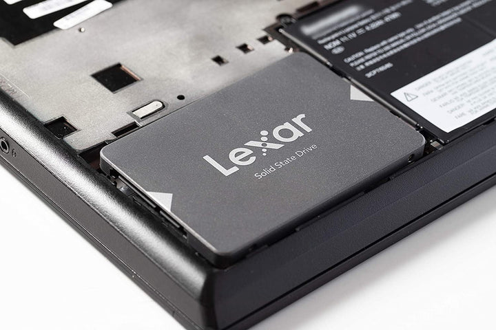 Lexar NS100 2,5" SATA III (6Gb/s) Interne SSD 1TB, Solid-State-Laufwerk, Bis zu 550 MB/s Lesen, für