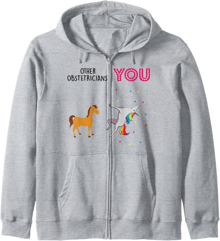 Obstetrician Funny Unicorn Kapuzenjacke