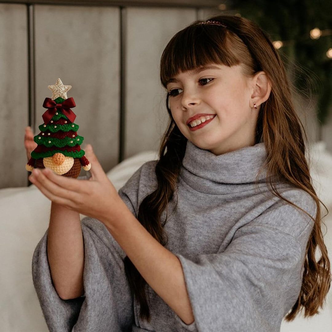 Häkel Weihnachtsbaum Set DIY Häkel Set Weihnachtsbäume für Anfänger Weihnachts HäkelsetHandgefertigt