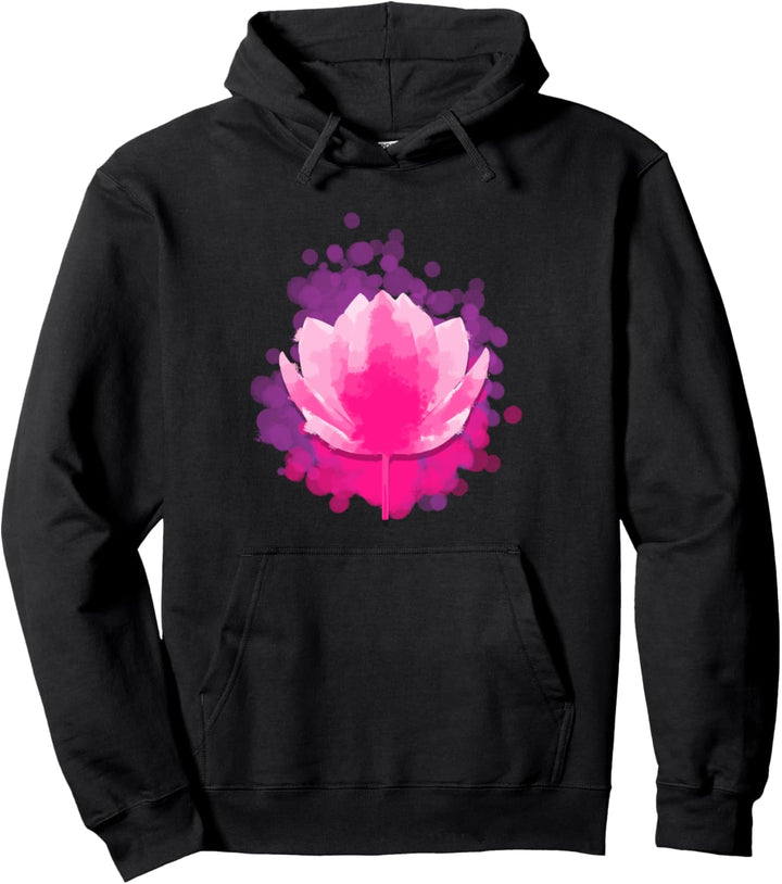 Lotus Blumen Yoga Meditation Geschenk füe Yogis Pullover Hoodie