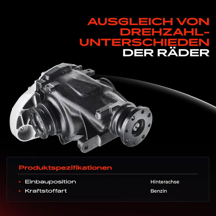 Hinterachsgetriebe Differential für 1er E81 E87 1er Cabriolet E88 1er Coupe E82 3er E90 3er Cabriole