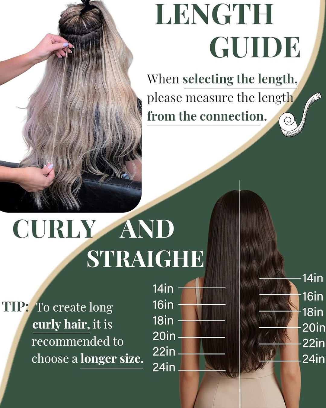 Ugeat 55cm Microring Extensions Echthaar Blond 1g/Strähnen 50Gramm Micro Loop Hair Extensions Echte