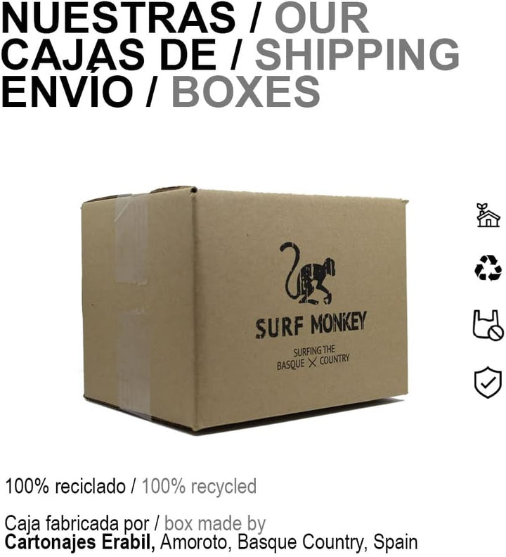SURF MONKEY Recycled Bucket Repreve® Fischermütze Unisex Erwachsene Einheitsgrösse Schwarz, Einheits