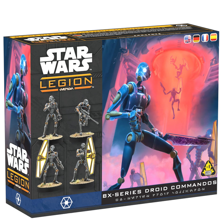 Asmodee, Star Wars: Legion – BX-Series Droid Commandos (Droidenkommandos der BX-Serie), DE-Version,