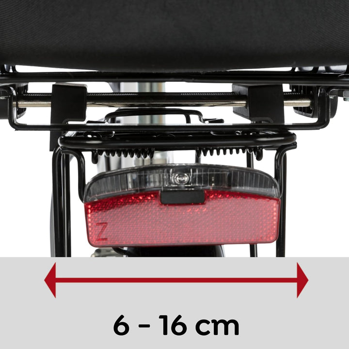 Trixie 13118 Fahrradkorb für breite Gepäckträger, 29 × 42 × 48 cm,