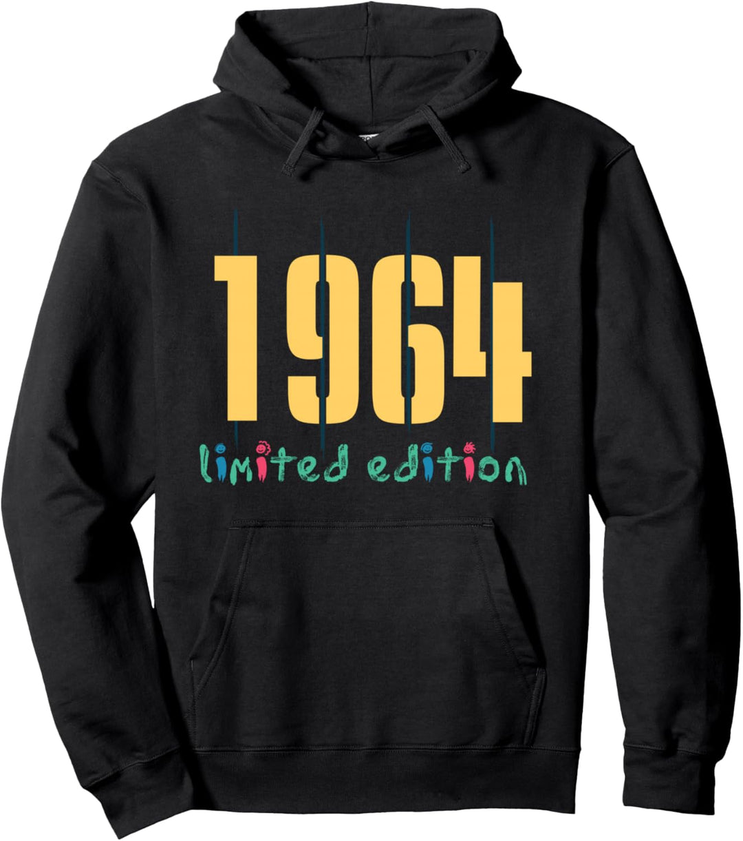 60. Geburtstag Mann Frau 60 Jahre 1964 Deko Lustig Geschen Pullover Hoodie