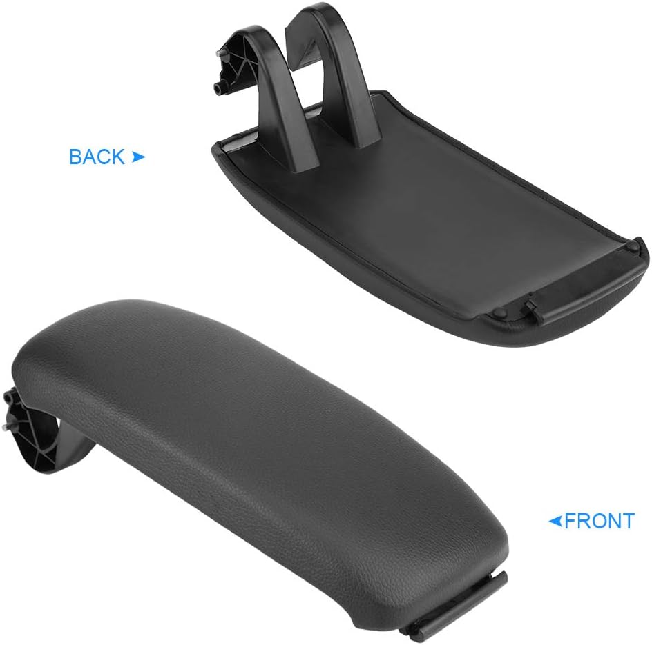 Wincal Armlehnenabdeckung-Mittelkonsole Armlehne Audis A3 8P/A5 2003-2013 Auto Schwarz Mittelkonsole