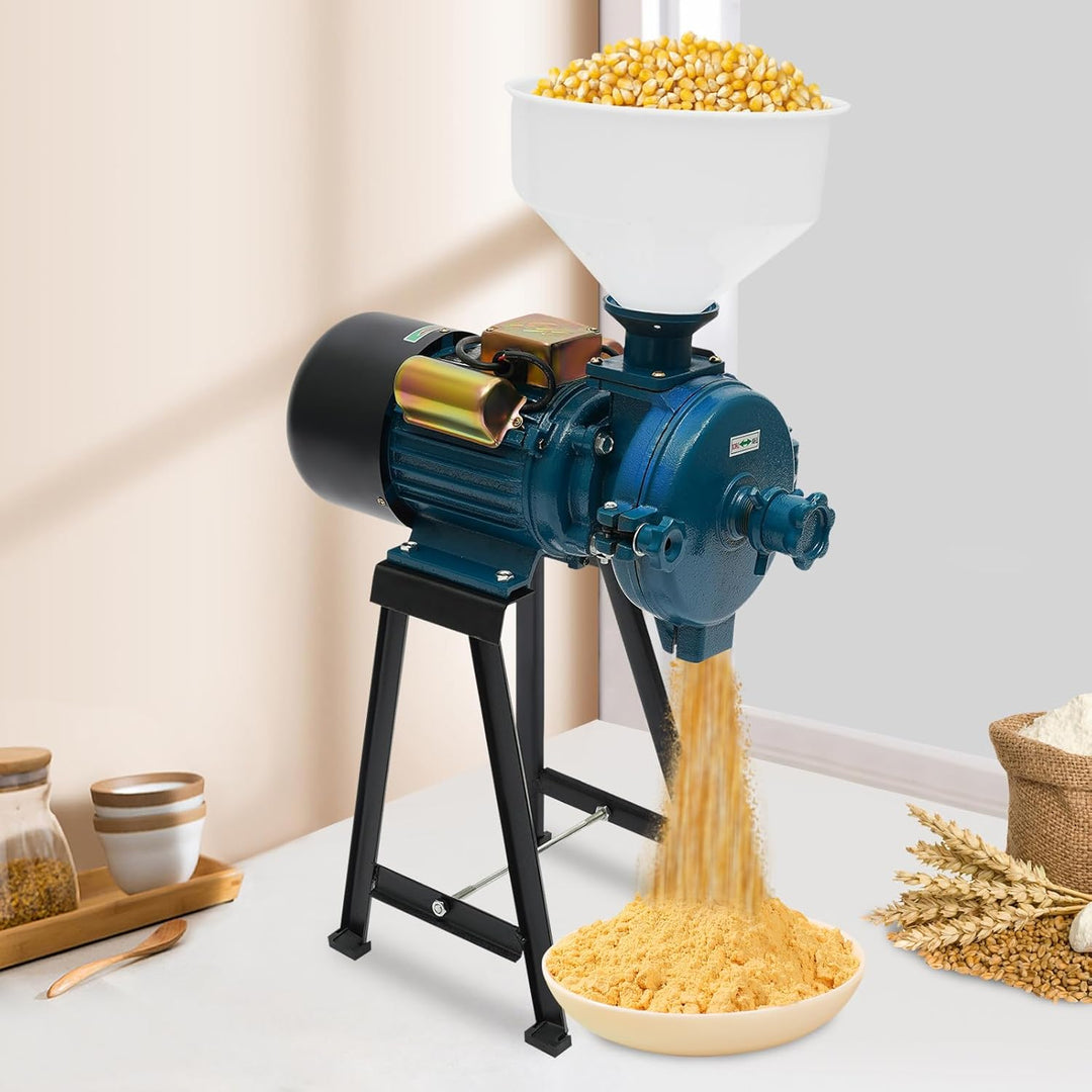 2200W Elektrische Getreidemühle,220V Kornmühle Schrotmühle,Gewerbliche Schleifmaschine Mit Trichter