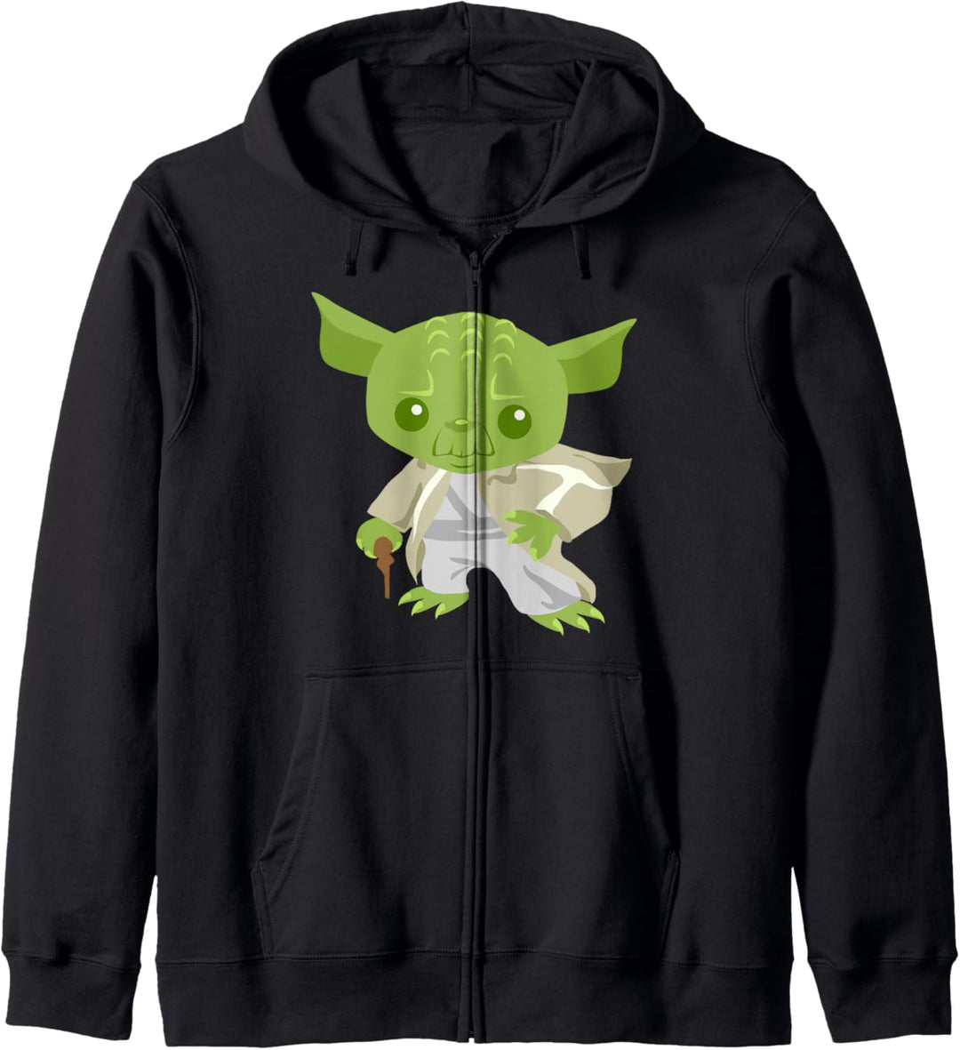 Star Wars Yoda The Cute Wise-Guy Cartoon Jedi Kapuzenjacke