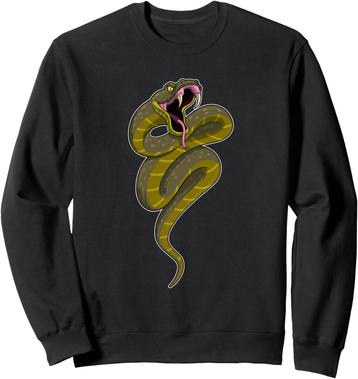 Vipern Schlange Sweatshirt