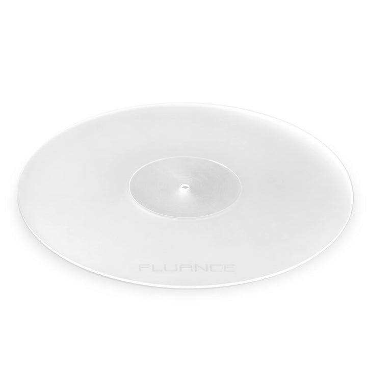 Fluance Acrylplatte für Plattenspieler – reduziert Vibrationen für verbesserte Klangklarheit für Sch