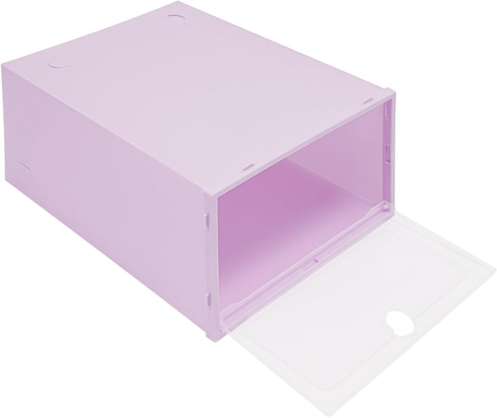 Schuhboxen Stapelbar, Schuhkarton Schuhregal Mit Türen 33 X 23 X 14 Cm 24 Stück In Einem Set Stapelb