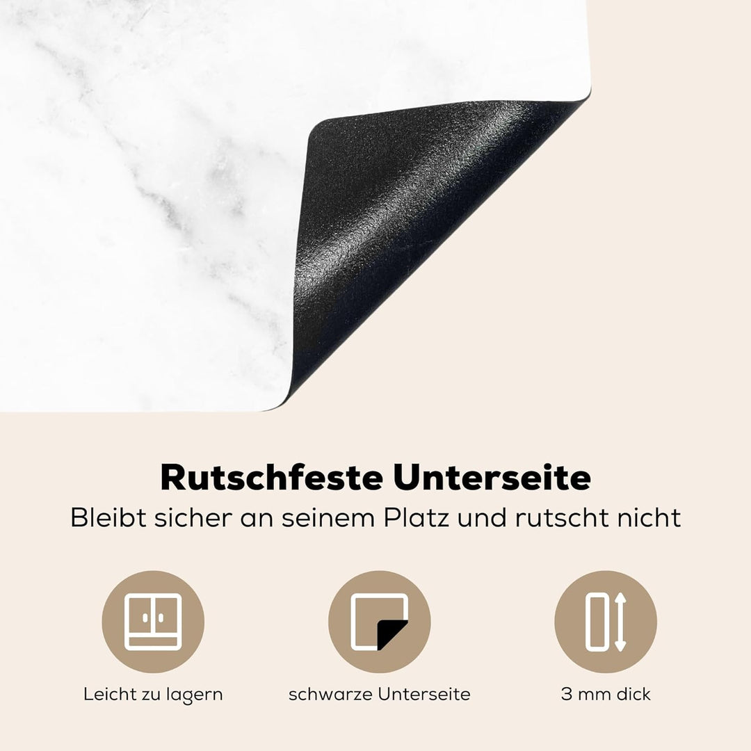 KitchenYeah© Herdabdeckplatte Einteilig Ceranfeld Abdeckplatte für Induktionsschutz Ceranfeldabdecku