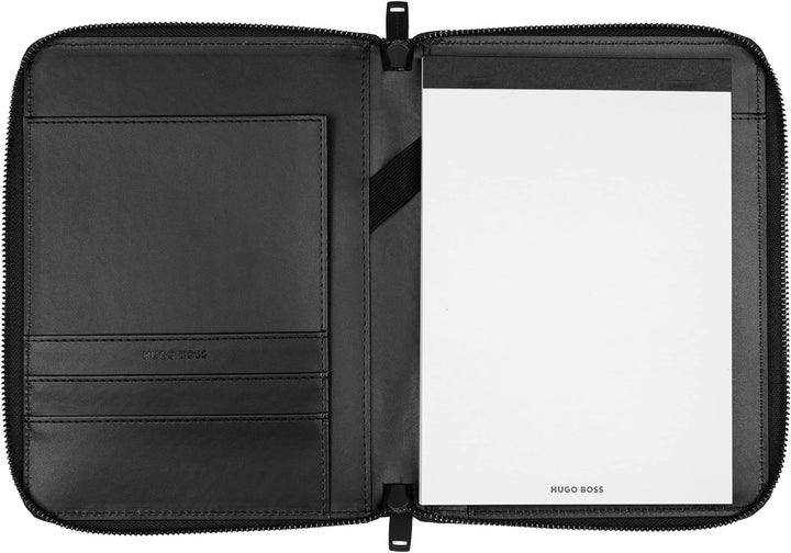 Hugo Boss Schreib-Set HPBM285E (Kugelschreiber & A5 Konferenzmappe) | Geschenkbox