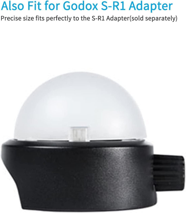 Godox AK-R11 Diffusor Dome für GODOX V1 Rundkopfblitz für GODOX AD100Pro H200R