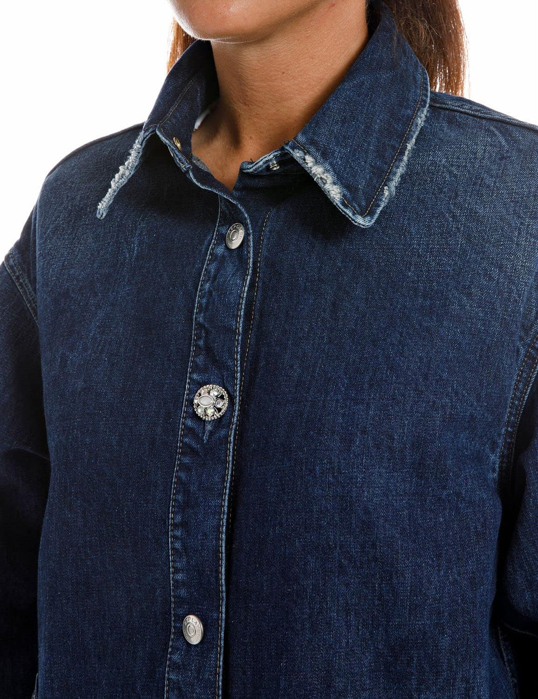 Replay Damen Jeansjacke, XL