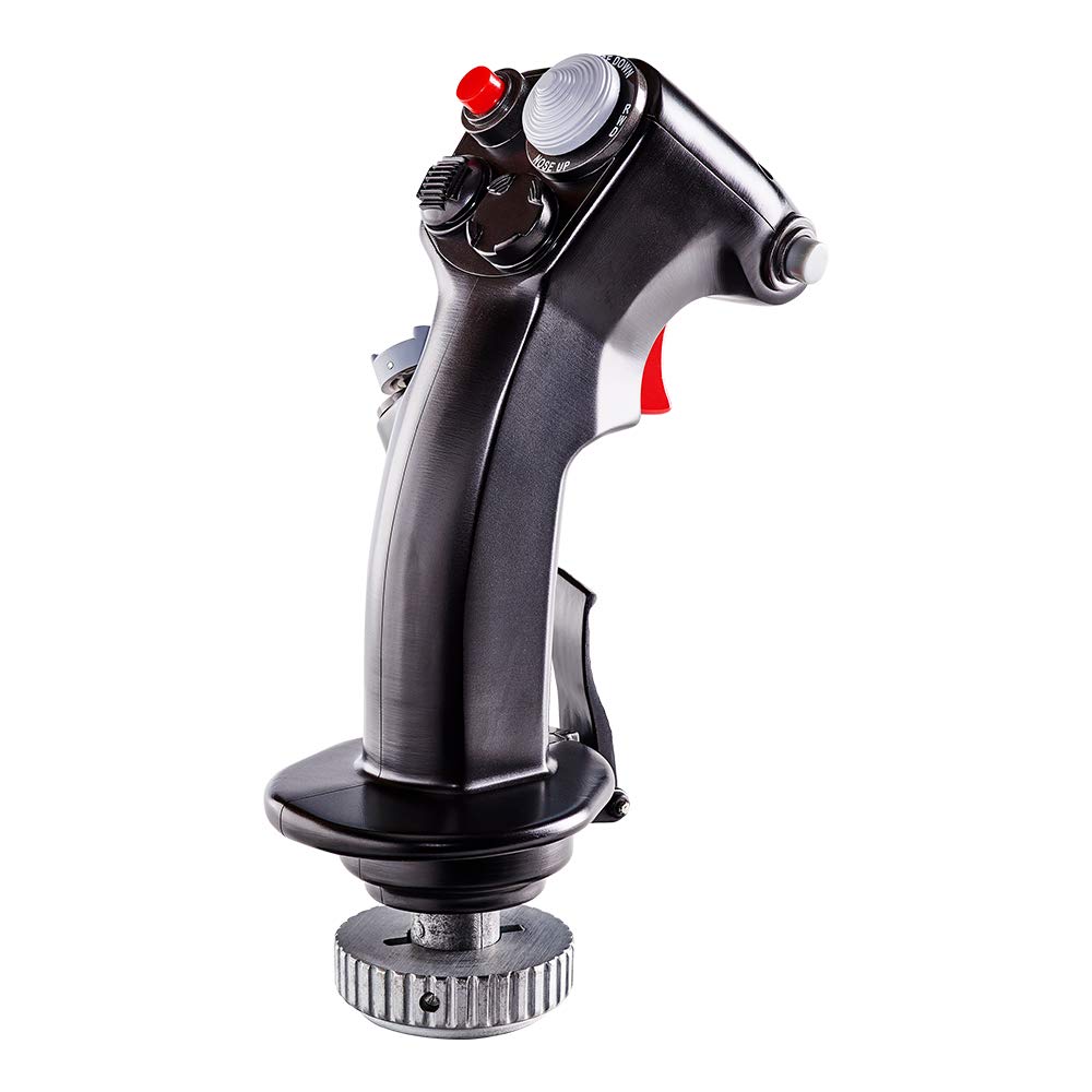 Thrustmaster F-16C Viper HOTAS Add-On Grip - Vielseitige Nachbildung des Flight Sticks für Kampfflug